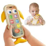 Telefono Giocattolo Ricaricabile per Bambini - Gioco Educativo con Suoni e Luci