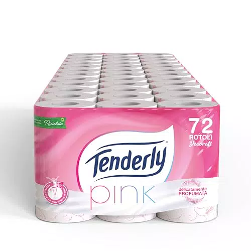 Tenderly Carta Igienica Dermatologicamente Testata - Pulizia Efficace e Profumata