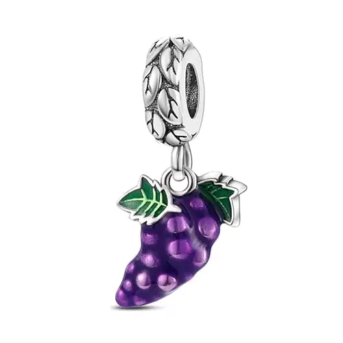 TINSLO Ciondolo in Argento Sterling 925 con Cubic Zirconia per Braccialetti