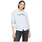 Tommy Hilfiger Felpa Donna Regular Senza Cappuccio