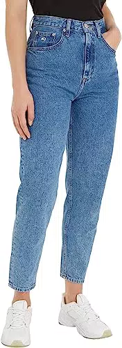 Tommy Jeans Mom Jeans Donna Vita Alta in Denim