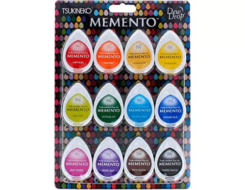 Tsukineko Momento Kit di Inchiostro Pigmentato Non Sbiadente