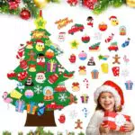 Udbrud Albero di Natale in Feltro Fai Da Te per Bambini - Decorazione da Parete
