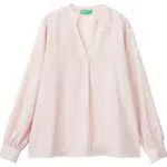 United Colors of Benetton Blusa Elegante Donna - Moda Primavera/Estate