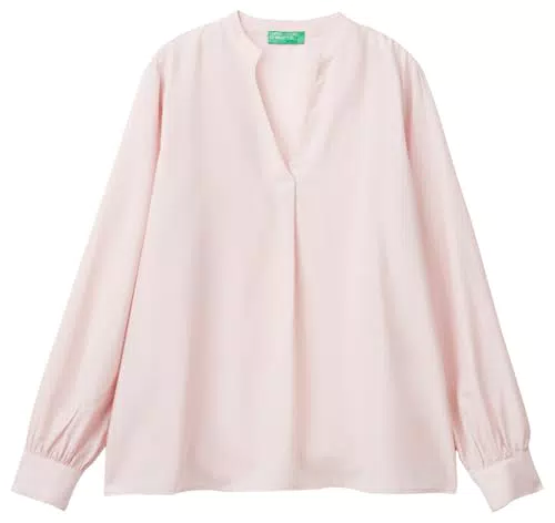 United Colors of Benetton Blusa Elegante Donna - Moda Primavera/Estate