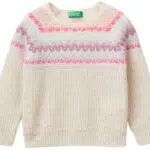 United Colors of Benetton Maglia G/C M/L 116QH102E per Bambina