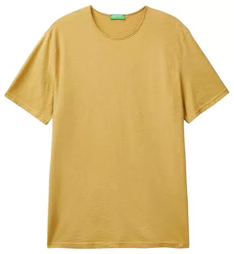 United Colors of Benetton T-Shirt Modello Classico per Uomo e Donna