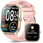 VKROBAG Smartwatch Uomo e Donna con Chiamate, Impermeabile IP68, Fitness Tracker
