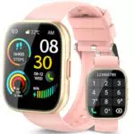 VKROBAG Smartwatch Uomo e Donna con Chiamate, Schermo 1.85, Impermeabile IP67
