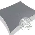 VOUNOT Tenda da Sole per Esterno, Vela Ombreggiante Rettangolare con Fissaggio