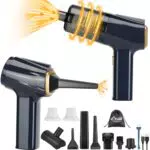 Wadeo Aspirapolvere Portatile 12000PA con Motore Brushless e Luce LED