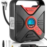 WindGallop Compressore Aria Portatile per Pneumatici Auto con Manometro e LED