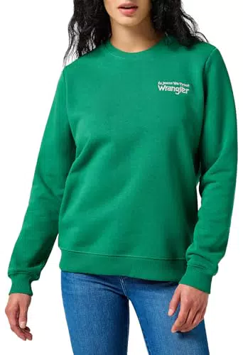 Wrangler Felpa Regular Maglia di Tuta