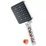 YEAUPE Pro Soffione Doccia Alta Pressione con Filtro e 6 Tipi di Getto