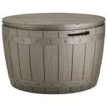 YITAHOME Baule da Giardino in Resina per Mobili e Attrezzi da Giardino
