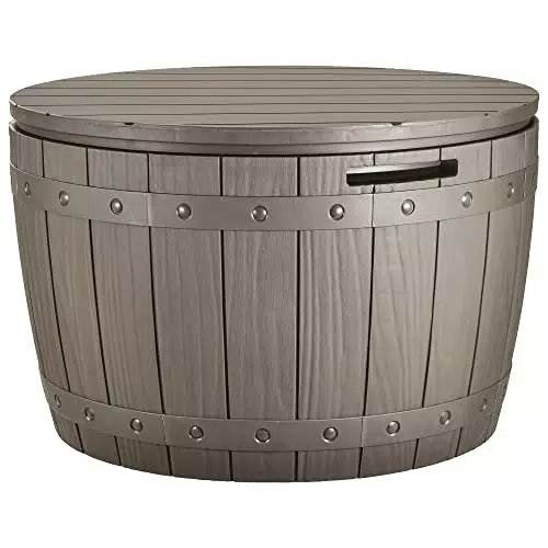 YITAHOME Baule da Giardino in Resina per Mobili e Attrezzi da Giardino