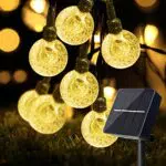 YzzYzz Catena Luminosa Solare per Esterno, 8 Modalità di Illuminazione