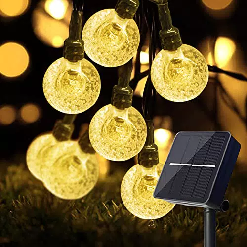 YzzYzz Catena Luminosa Solare per Esterno, 8 Modalità di Illuminazione