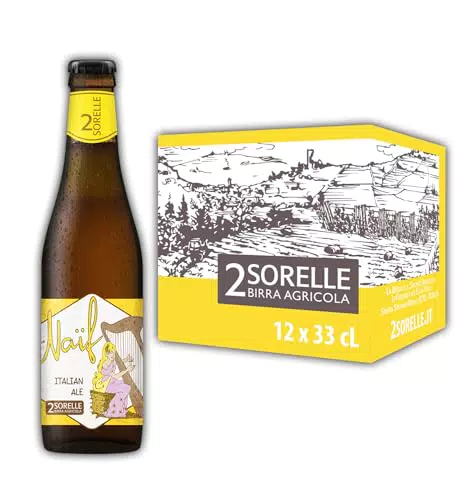 2 Sorelle Naïf - Birra agricola artigianale italiana in cassa da 12 bottiglie