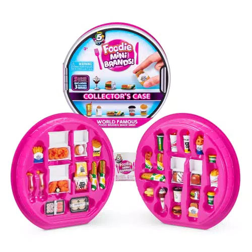 Foodie Mini Brands - Custodia da Collezione Sonic Capsula Misteriosa