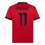 AC Milan Maglia Home Replica Stadio Ufficiale Stagione 2023/24 Pulisic 11