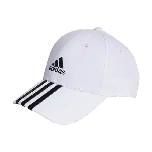 adidas 3-Stripes Cotton Twill Baseball, Cap, Unisex-Adulto