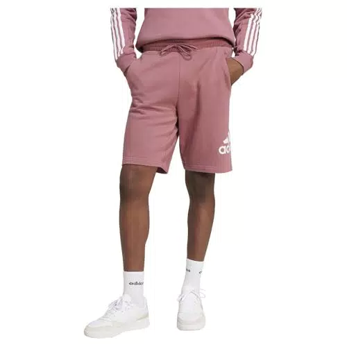 adidas Pantaloncini Essentials Big Logo in French Terry da Uomo