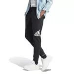 Adidas Essentials Fleece Tapered Cuff Big Logo Pants Uomo
