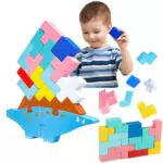 Akosuntoys Giocattolo Dinosauro Montessori per Bambini dai 3 ai 5 Anni