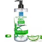 Aloe Vera Gel Puro 100% Naturale - Idratante Viso e Corpo, Doposole e Post Depilazione