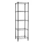 Amazon Basics Scaffale a Torre Regolabile con 5 Ripiani