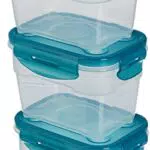 Amazon Basics Contenitori ermetici per alimenti in plastica senza BPA