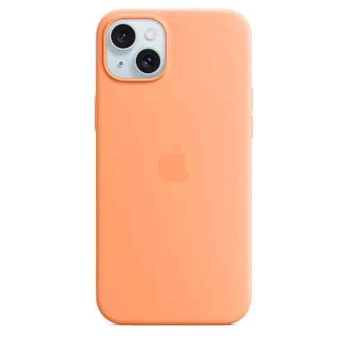 Apple Custodia MagSafe in silicone per iPhone 15 Plus