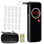 Aranknew Etilometro Portatile Professionale con Sensore Semiconduttore e LCD