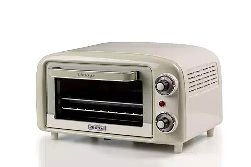 Ariete Forno Elettrico Vintage 800W 10L Doppio Vetro Retrò