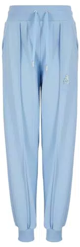 Armani Exchange Pantaloni Felpati Route 66 con Logo Shiny