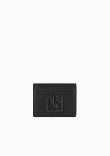 Armani Exchange Susy Small Leather Good - Porta Carte da Donna