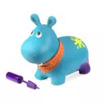 B. toys Ippopotamo Gonfiabile Cavalcabile con Pompa Inclusa per Bambini