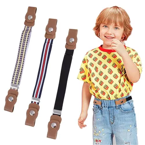 Cinture Elastiche Regolabili per Bambini Senza Fibbia - Comfort e Praticità