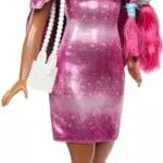 Barbie Fun & Fancy Hair - Bambola con accessori per styling, JDC86