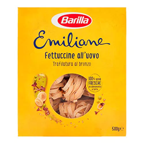 Barilla Pasta all'Uovo, le Emiliane Fettuccine, 500g