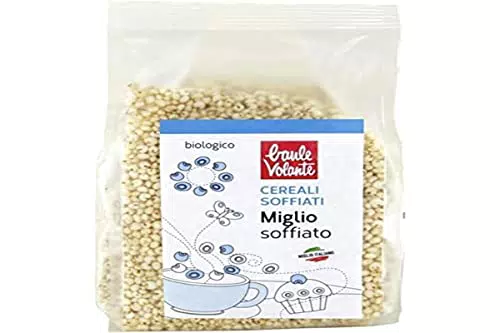 Baule Volante Miglio Soffiato Bio - Snack Naturale e Sano