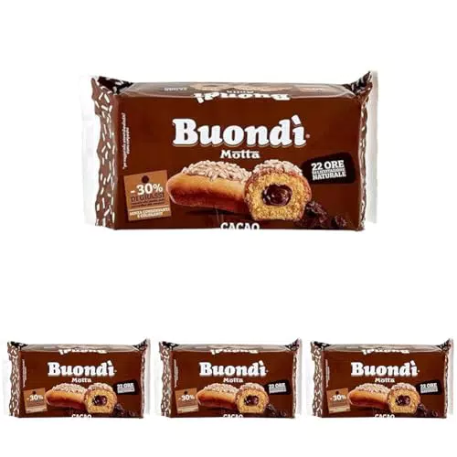 Bauli Bondì Cacao Originale - Confezione da 4