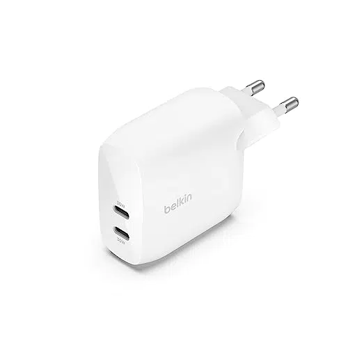 Belkin BoostCharge Caricabatteria USB-C 60W per iPhone, iPad, Samsung e Google Pixel
