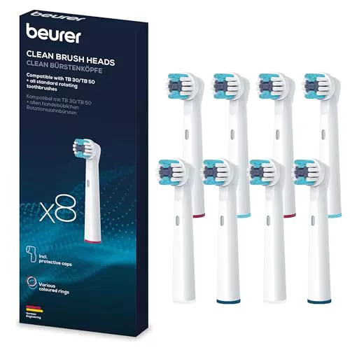 Beurer Testine di Ricambio per Spazzolini Rotanti TB 30 e TB 50