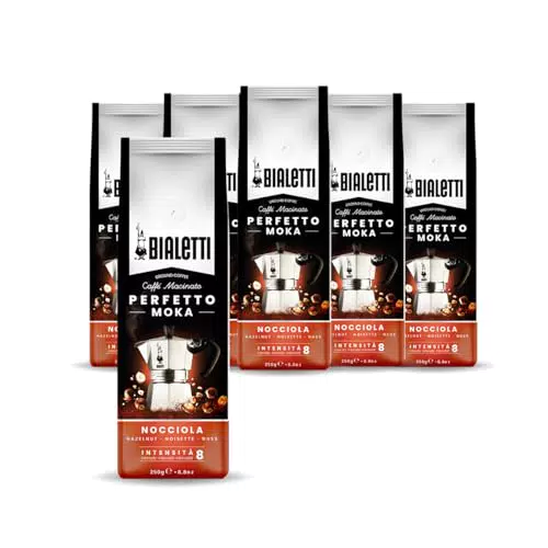 Bialetti Moka Caffè Macinato Gusto Nocciola - 250 g