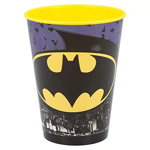 BICCHIERE EASY BATMAN 260 ML - Accessorio per Fan di Supereroi