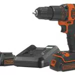 BLACK+DECKER BDCHD18K1B2 Trapano a Percussione a 2 Velocità