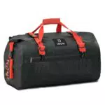 Borleni Borsa Moto Posteriore Impermeabile con Chiusura Roll Top e Spallacci
