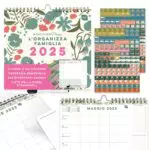 Boxclever Press Calendario da Muro 2025 - Planner Settimanale Familiare